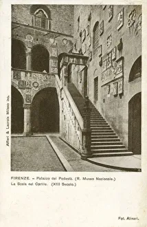 Florence, Italy - Bargello - the Stairs Florence, Italy - Bargello - the Stairs