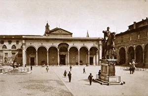 Florence, Tuscany, Italy - Church of SS. Annunziata Florence, Tuscany, Italy - Church of SS. Annunziata