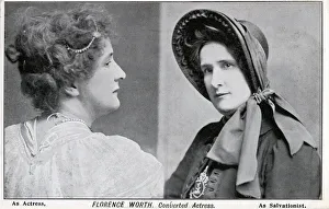Florence Worth, as actress and Salvationist Florence Worth, as actress and Salvationist