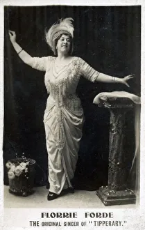 Florrie Forde music hall singer 1875-1940 Florrie Forde music hall singer 1875-1940