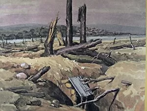 Titled Gallery: Folio of 24 hand-coloured images - WWI