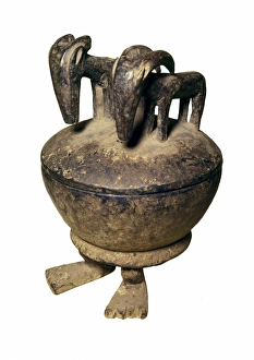 Food container destined for tribal chief. Mossi Food container destined for tribal chief. Mossi