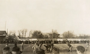 Football match in York, Nebraska, USA Football match in York, Nebraska, USA