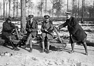 Forest control officers, Western Front, WW1 Forest control officers, Western Front, WW1