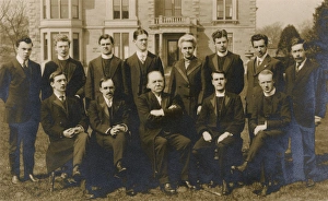 Formal Edwardian group photograph with clergy, Scotland Formal Edwardian group photograph with clergy, Scotland