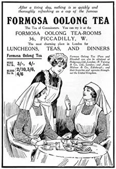 Rooms Gallery: Formosa Oolong Tea advertisement, WW1