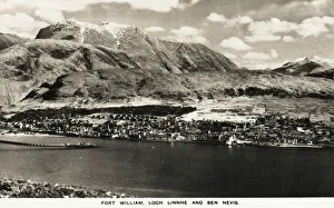 Fort William, Loch Linnhe and Ben Nevis