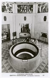 Angeles Gallery: Foucault Pendulum, Griffith Observatory, Los Angeles, USA