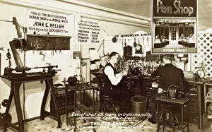 Indianapolis Collection: A Fountain Pen Repair Shop - Indianapolis, Indiana, USA