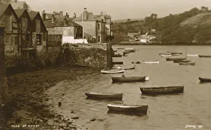 Fowey, Cornwall - Waterfront on the River Fowey Fowey, Cornwall - Waterfront on the River Fowey