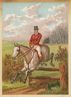 Huntsman Collection: Fox Hunt / Clearing Fence