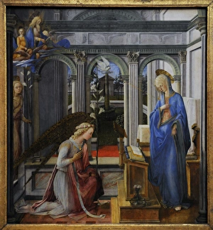 Fra Filippo Lippi (1406-1469). Ealry Renaissance. The Annun Fra Filippo Lippi (1406-1469). Ealry Renaissance. The Annun