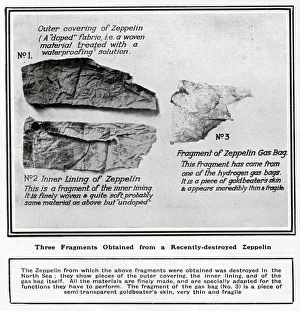 Fragments of Zeppelin, 1916 Fragments of Zeppelin, 1916