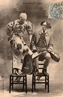 Facial Gallery: France - Circus - Auguste and the White Clown
