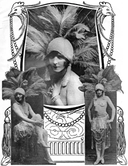 France Dhelia in the French film Pulcinella, 1924 France Dhelia in the French film Pulcinella, 1924