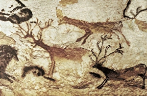 FRANCE. Montignac. The Cave of Lascaux. Hall of FRANCE. Montignac. The Cave of Lascaux. Hall of