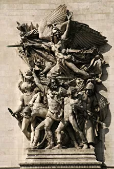 Triumphal Gallery: France. Paris. Triumphal Arch. Depart of 1792. La Marseillai