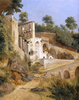 Franciscan Monastery at Subiaco, by Boisselier Franciscan Monastery at Subiaco, by Boisselier