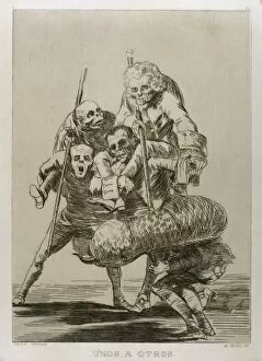 Plaque Gallery: Francisco Goya (1746-1828). Caprices. Plaque 77. What one do