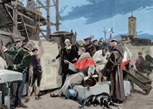 Francisco Jimenez of Cisneros (1436-1517). Spanish cardinal Francisco Jimenez of Cisneros (1436-1517). Spanish cardinal