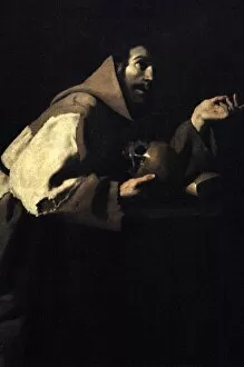 Francisco de Zurbaran (1598-1664). Spanish painter. Saint Fr
