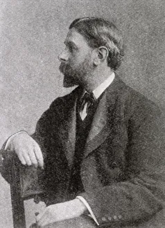 Frank Brooks (1854 - 1937), portrait painter. Date: 1902 Frank Brooks (1854 - 1937), portrait painter. Date: 1902