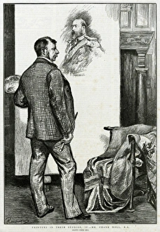 Frank Holl at Work
