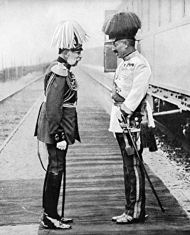 Franz Josef of Austria and Kaiser Wilhelm II of Germany Franz Josef of Austria and Kaiser Wilhelm II of Germany