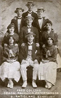 Burntisland Gallery: Fred Collins Beach Pavilion Entertainers - Burntisland