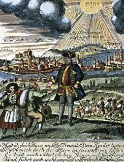 Panoramic View of Augsburg Print (UCL Art Museum). Art