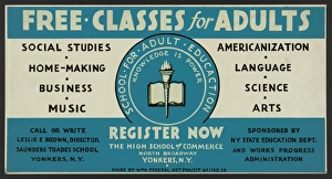 Free classes for adults - register now Free classes for adults - register now