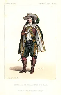 Jose Gallery: French actor Perrin as Don Jose in Don Cesar de Bazan, 1844