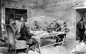French Artillery Headquarters; First World War, 1916 French Artillery Headquarters; First World War, 1916