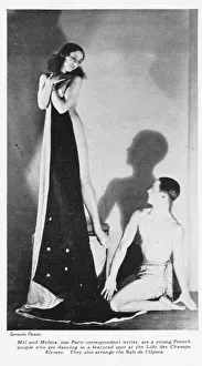 The French dancing team of Mel and Melma appearing The French dancing team of Mel and Melma appearing