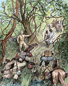 French expedition opens way into the Nieniya mountains, Suda French expedition opens way into the Nieniya mountains, Suda