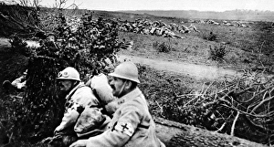 French infantry creeping forward on the Western Front French infantry creeping forward on the Western Front