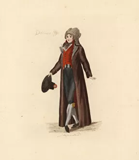 Cockade Gallery: French man wearing the fashion of December 1791