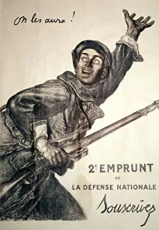Funding Gallery: French poster advertising war bonds, WW1