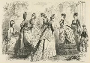 Fashions Collection: French Spring fashions in 1870