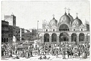 The French, after their successful campaign in Italy, loot Venice The French, after their successful campaign in Italy, loot Venice
