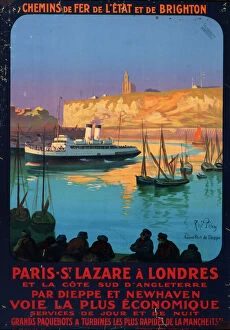 Railways Gallery: French travel poster