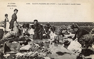 French Washerwomen - Saint-Pierre-en-Port, France French Washerwomen - Saint-Pierre-en-Port, France