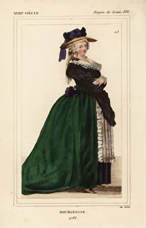 French women's fashions of 1786 (bourgeois) French women's fashions of 1786 (bourgeois)