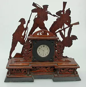 Images Dated 29th April 2008: Fretwork wooden pocket-watch stand