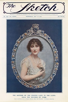 Front-cover of The Sketch- The Duchess of York Front-cover of The Sketch- The Duchess of York