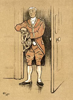 Images Dated 21st August 2015: Frontispiece illustration by Cecil Aldin, The Snob