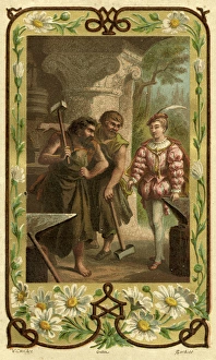Frontispiece, Legends of Gods Commandments Frontispiece, Legends of Gods Commandments