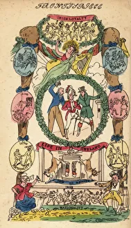 Frontispiece with vignettes and medallions Frontispiece with vignettes and medallions