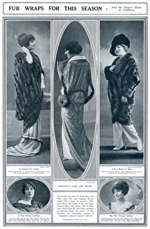 Fur wraps for the winter season 1913 Fur wraps for the winter season 1913
