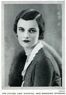 The future Lady Warwick, Miss Margaret Whigham The future Lady Warwick, Miss Margaret Whigham